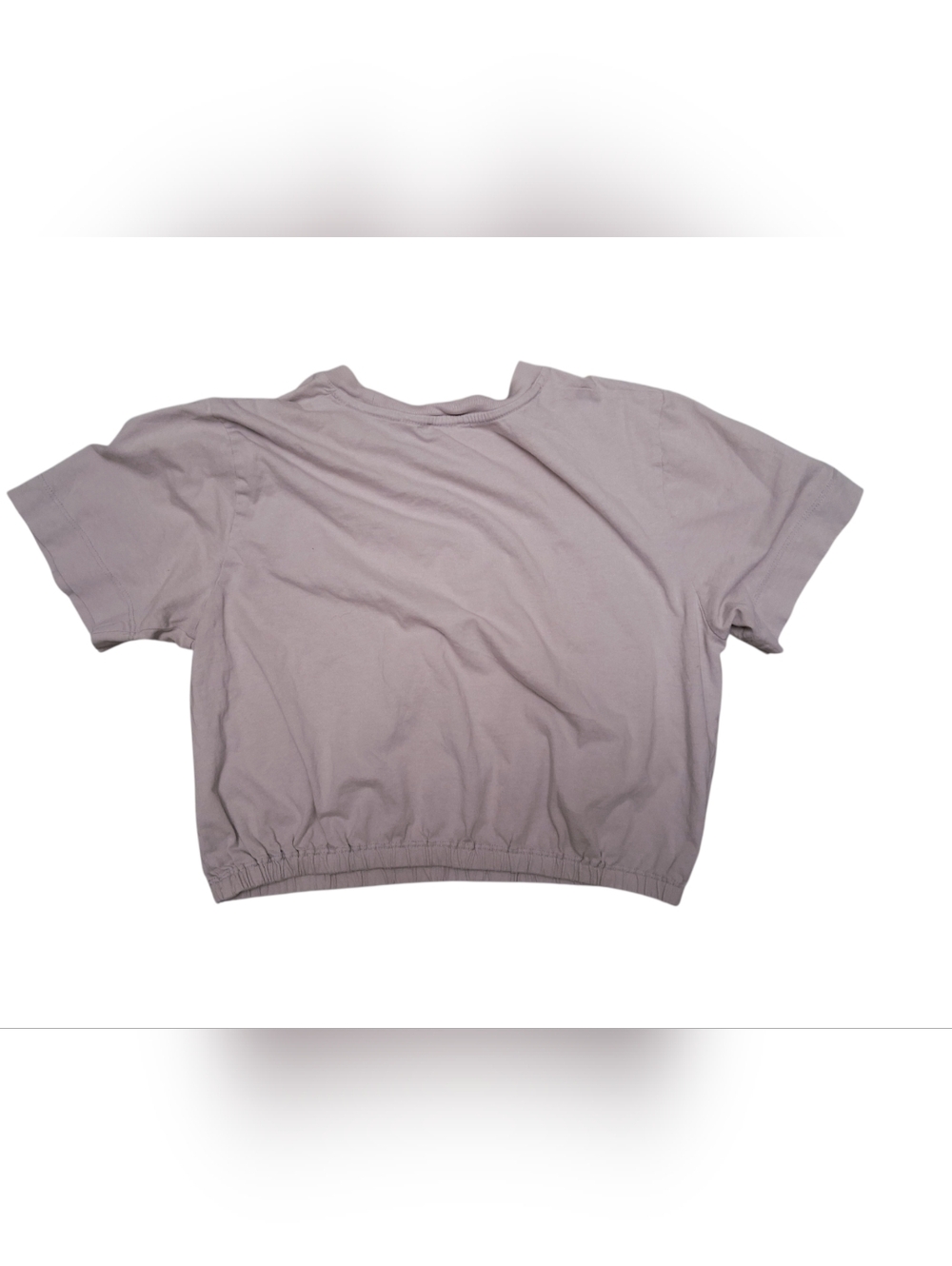 Wilfred Craft Cropped Tee Lavender Gray VGUC Size M